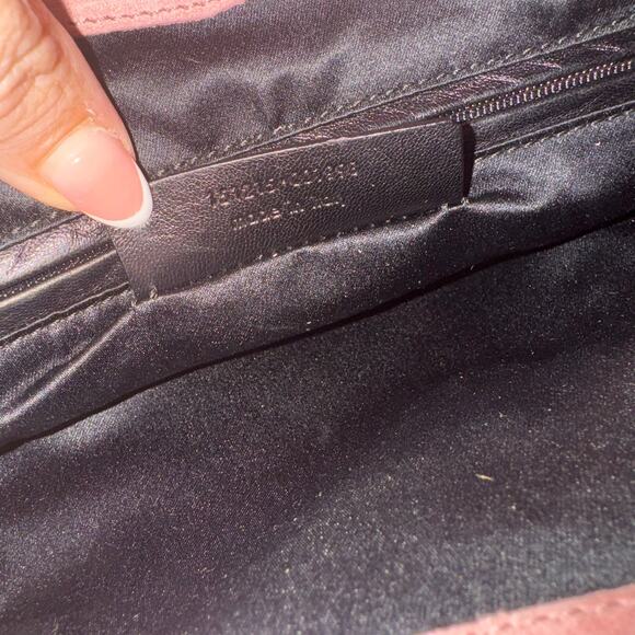 Saint Laurent Suede Bow Shoulder Bag - Picture 12 of 12